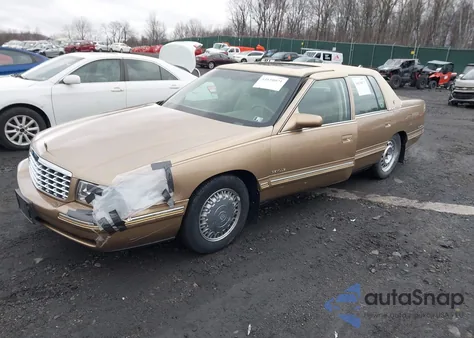 1998 Cadillac Deville D'elegance from USA, damaged, VIN 1G6KE54Y9WU730016